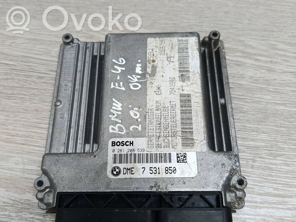 BMW 3 E46 Engine control unit/module 