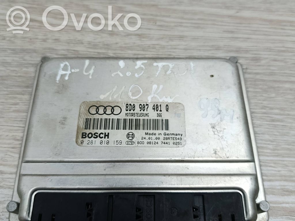 Audi A4 S4 B5 8D Engine control unit/module 
