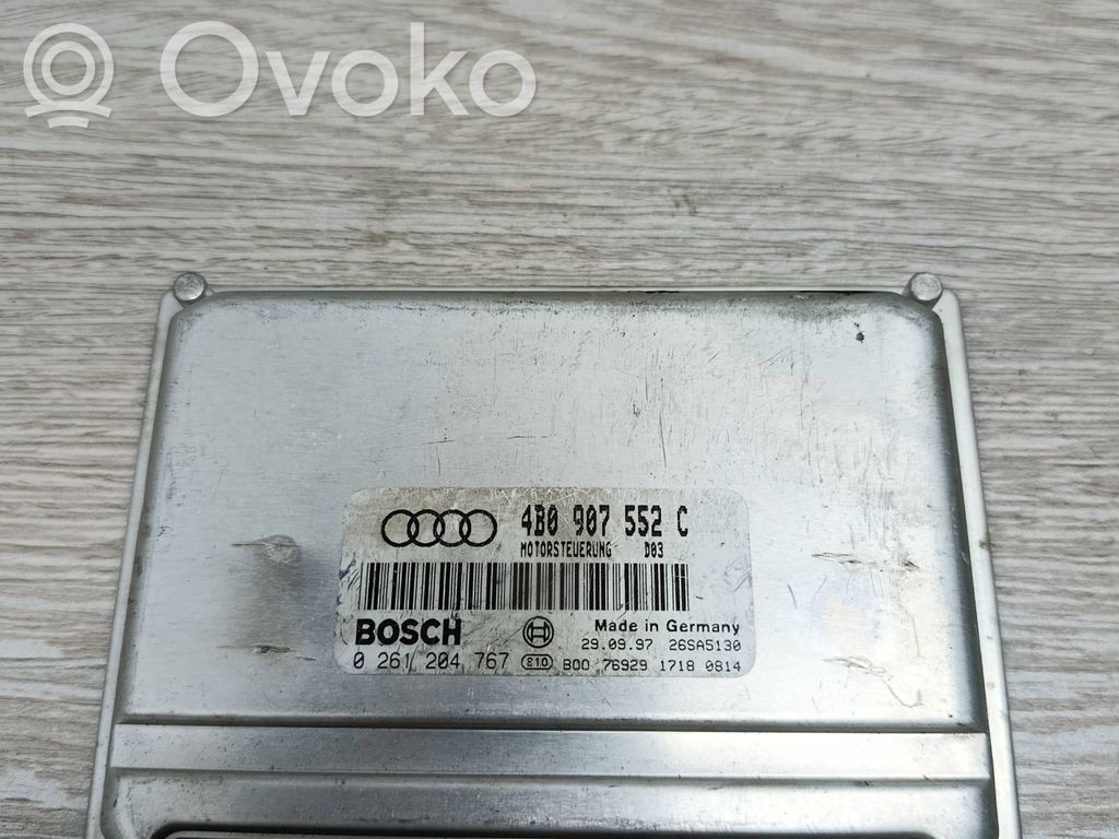 Engine control unit/module   4B0907552C,26SA5130,0261204767