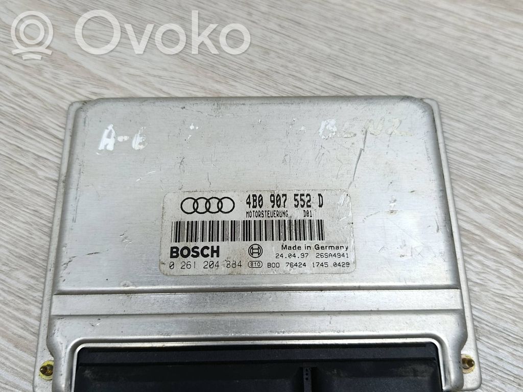 Engine control unit/module   4B0907552D,26SA4941,0261204384