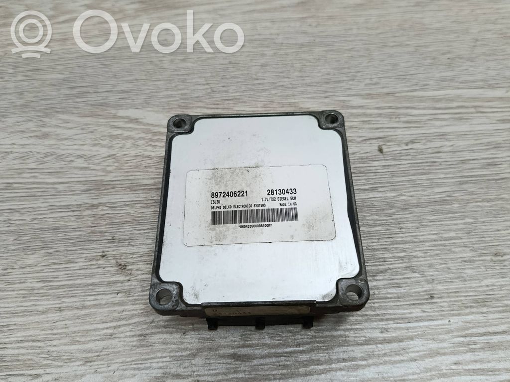 Opel Meriva A Engine control unit/module 