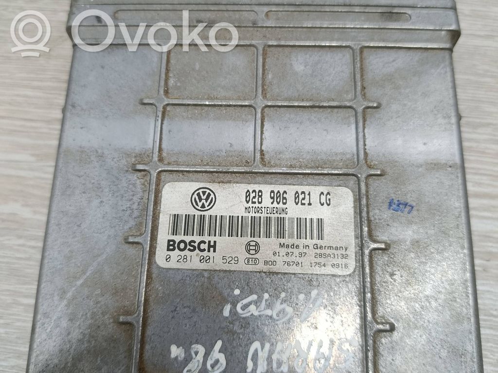 Engine control unit/module   028906021CG,28SA3132,0281001529