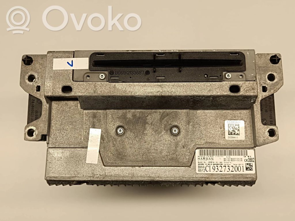 Panel / Radioodtwarzacz CD/DVD/GPS   9327320,3038411,B114380D,5GCA71131LHB