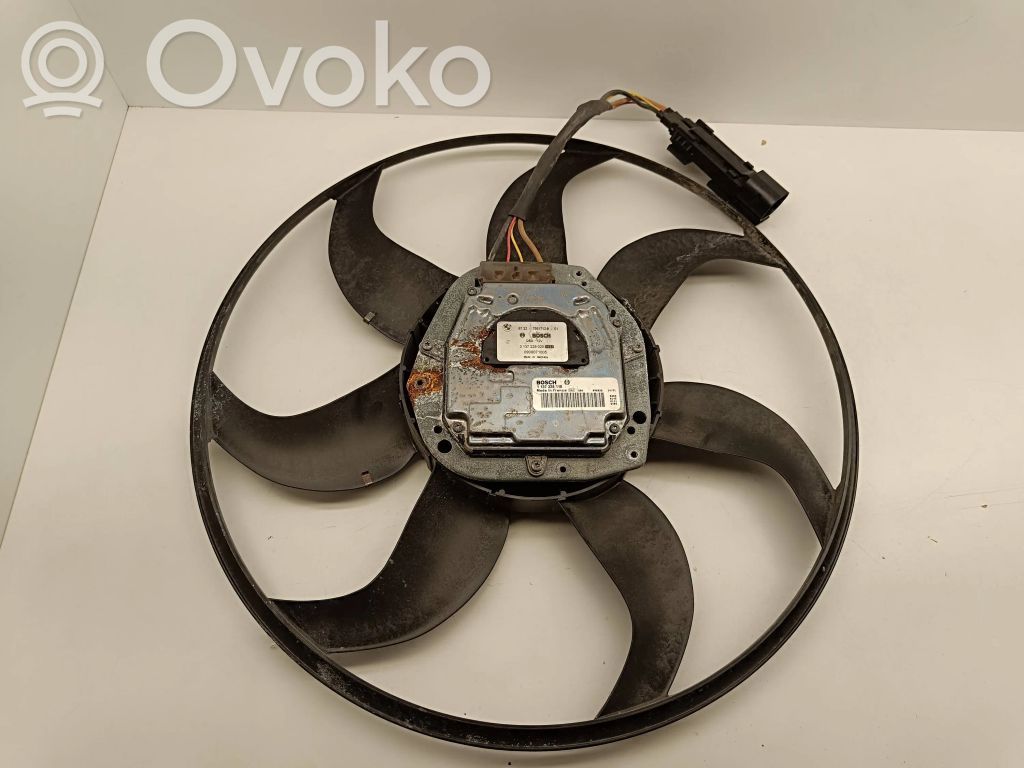 BMW 5 E60 E61 Elektrinis radiatorių ventiliatorius 