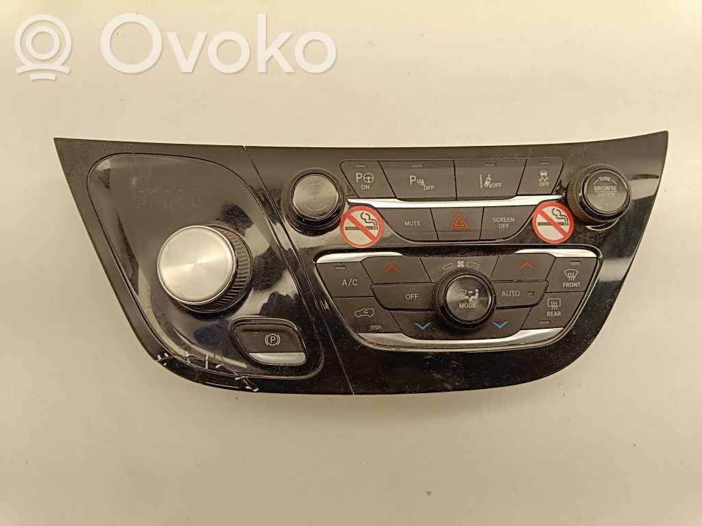 Console centrale, commande chauffage/clim   P7AS341X8AA,T313110700