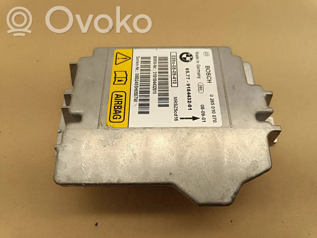 BMW 1 E81 E87 Unitate/modul de comandă airbaguri 