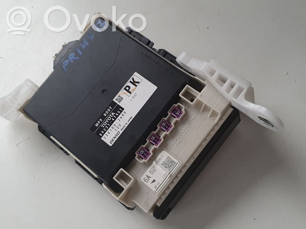 Module confort   2381002680,8273047530C,8922147451