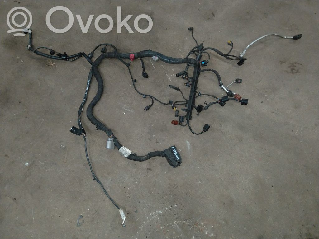 Skoda Superb B8 (3V) Cableado de instalación del motor 