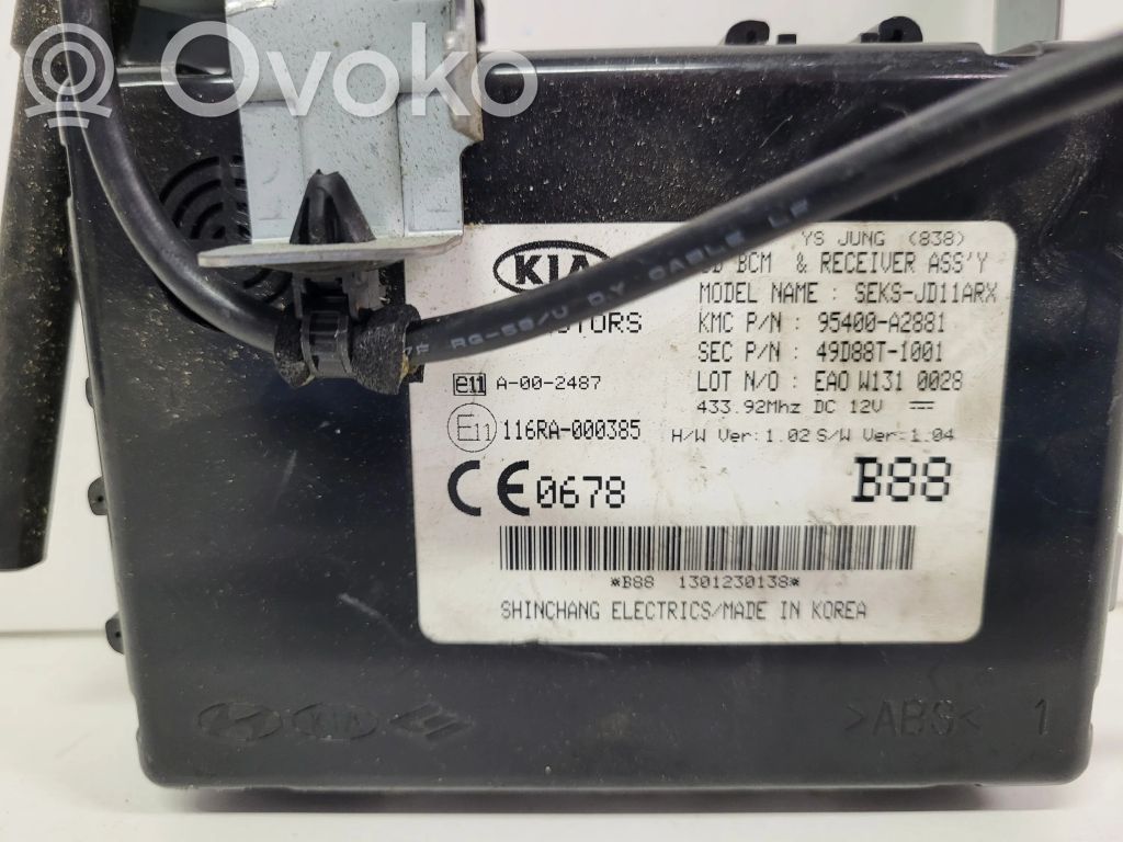 Muut ohjainlaitteet/moduulit   95400A2881