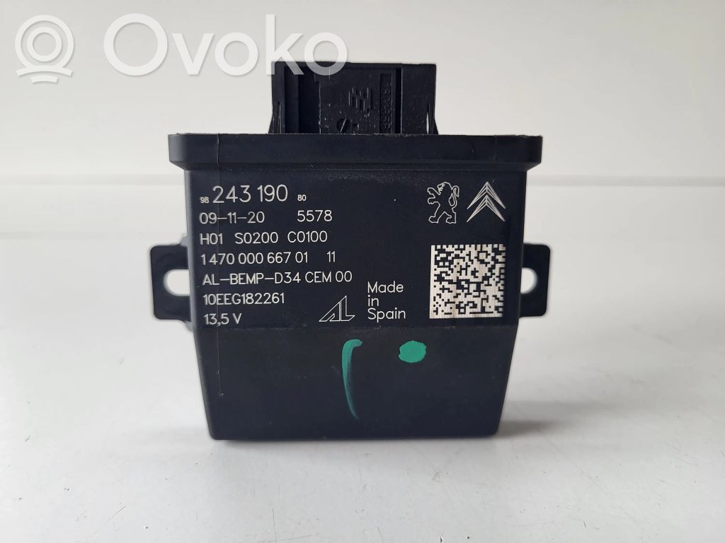 Autres unités de commande / modules   9824319080