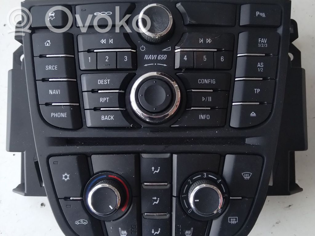 Central console control unit   28395668,28242222,28246565,28356084