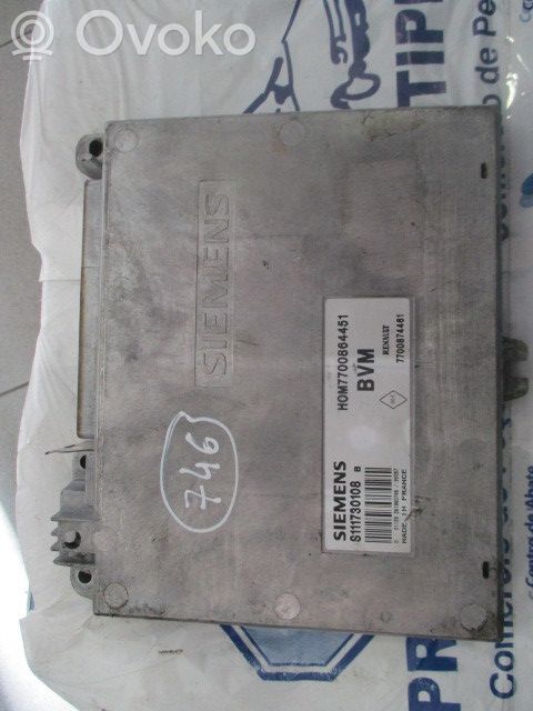 Unidad de control/módulo del motor   7700864451,S111730108B,SIEMENS