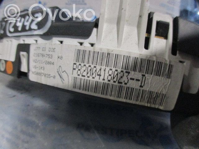 Renault Modus Speedometer (instrument cluster) 