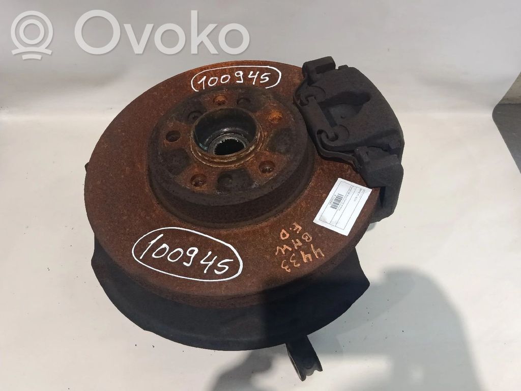 Front wheel hub spindle knuckle