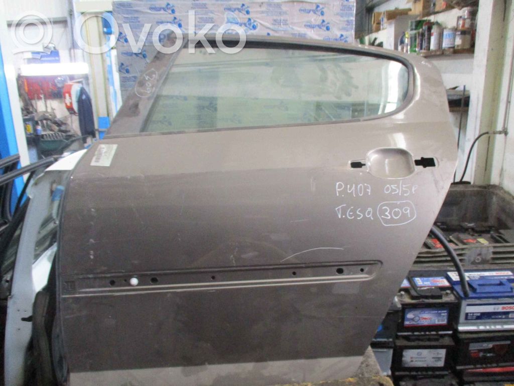 Peugeot 407 Galinės durys 