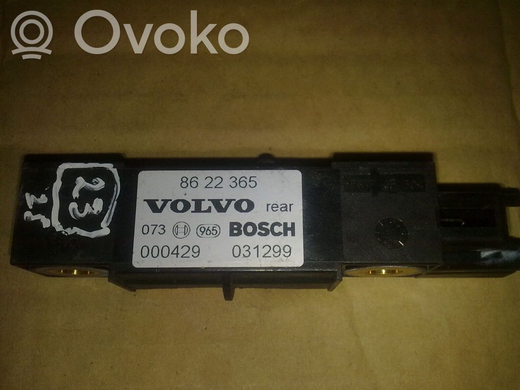 Airbag deployment crash/impact sensor   8622365
