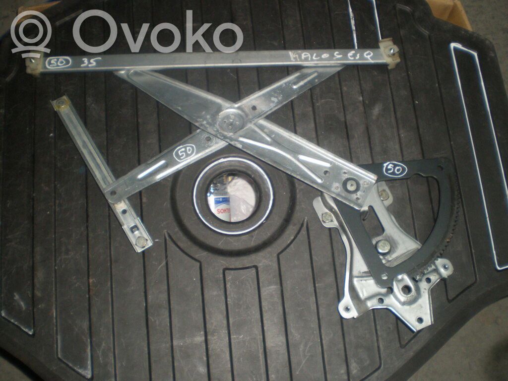 Chevrolet Aveo Front window lifting mechanism without motor 