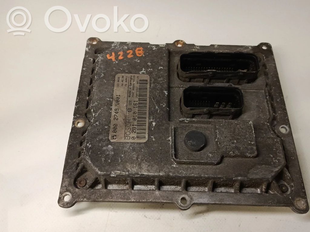 Unidad de control/módulo del motor   0002749V001,0281010161