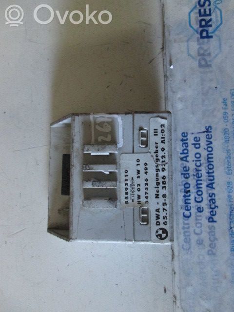 Engine control unit/module   65758386932,INCLINACAOALARME