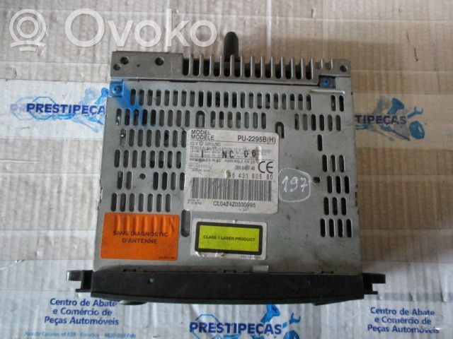 Citroen C5 Unitate principală radio/CD/DVD/GPS 