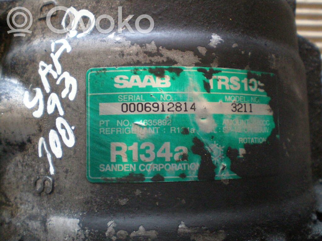 Air conditioning (A/C) compressor (pump)   32,635,892,SANDEN