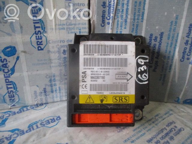 Airbagsteuergerät   9663357780