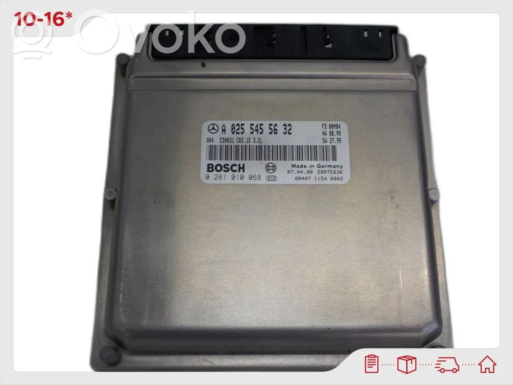 Engine control unit/module   0255455632