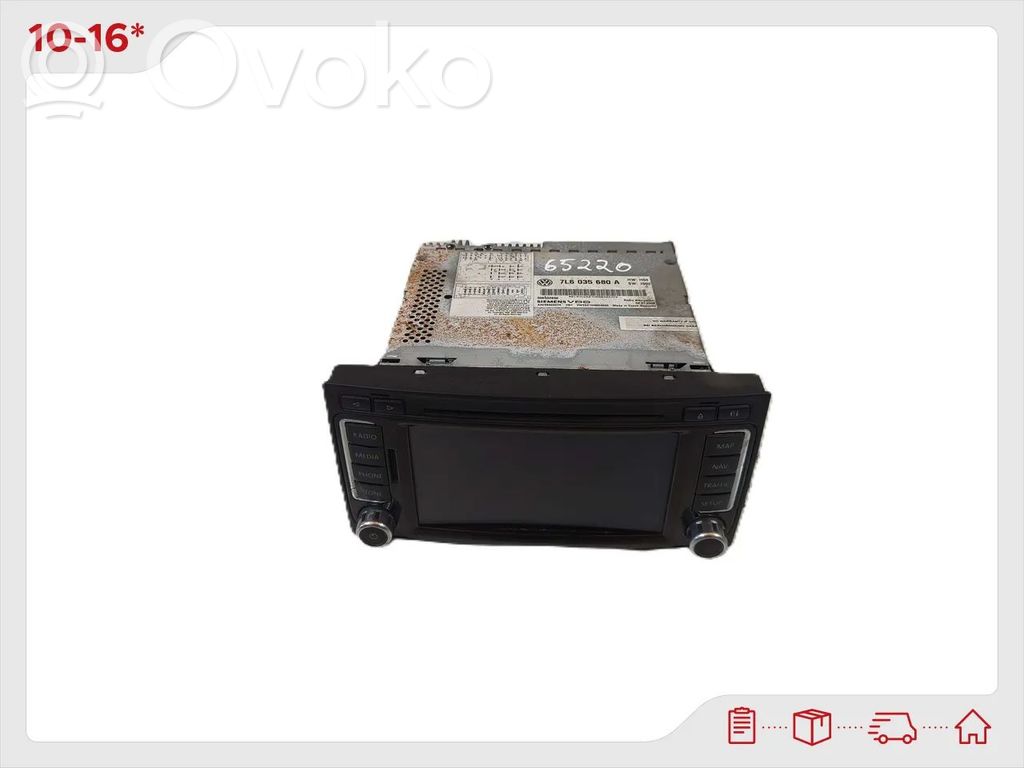 Volkswagen Touareg I Panel / Radioodtwarzacz CD/DVD/GPS 