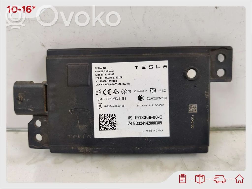 Tesla Model 3 Citu veidu vadības bloki / moduļi 