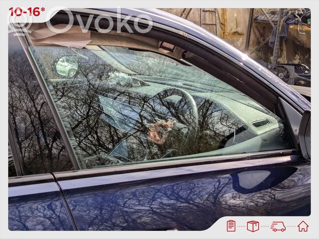 Audi Q8 priekšējo durvju stikls (četrdurvju mašīnai) 