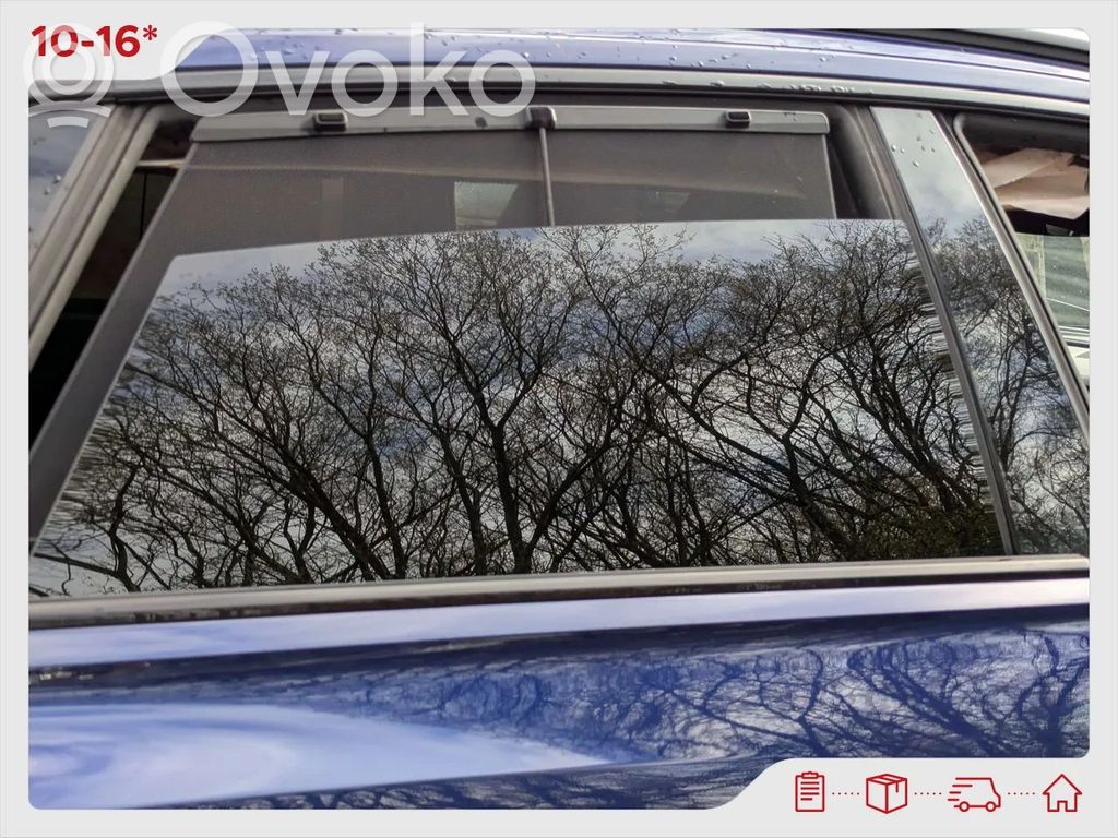 Audi Q8 aizmugurējo durvju stikls 