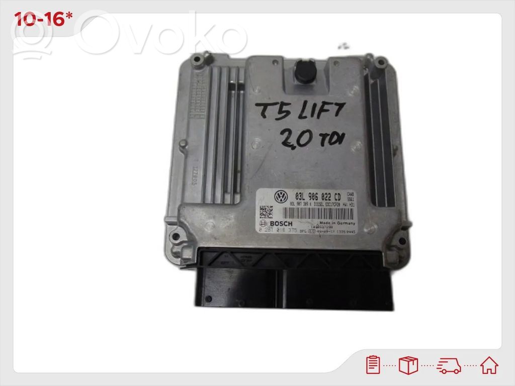Volkswagen Transporter - Caravelle T5 Engine control unit/module 