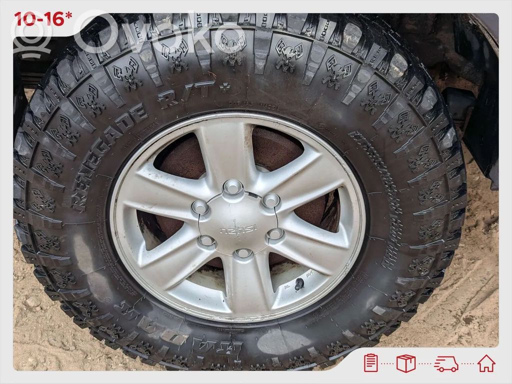 Isuzu D-Max R16 alloy rim 