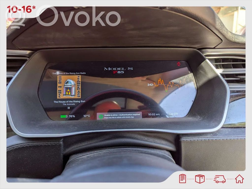Tesla Model S Licznik / Prędkościomierz 