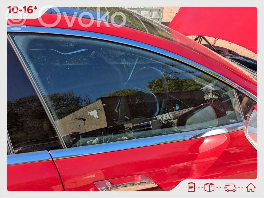 Tesla Model S priekšējo durvju stikls (četrdurvju mašīnai) 