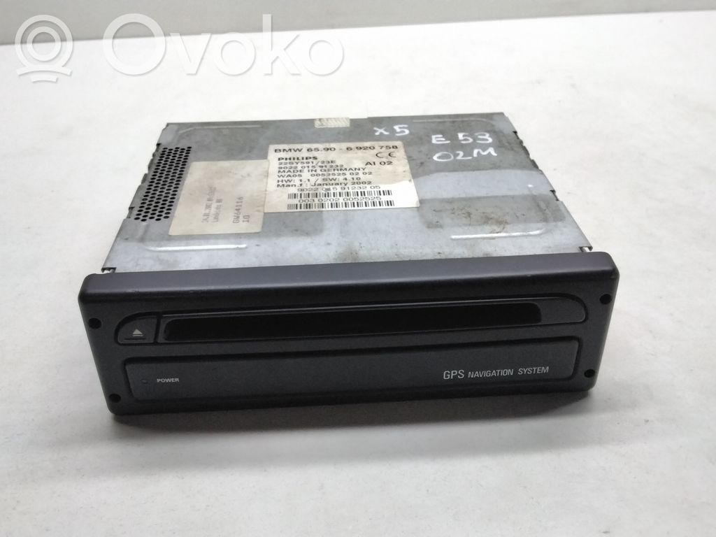 BMW X5 E53 Navigation unit CD/DVD player 