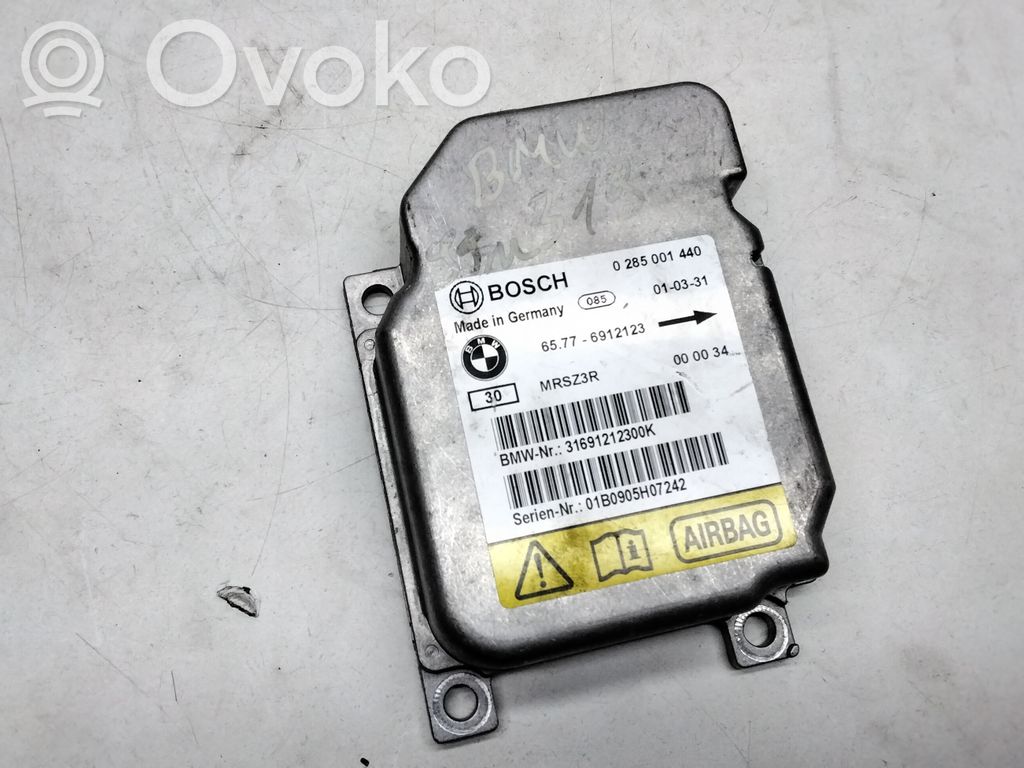Unidad de control/módulo del Airbag   6912123