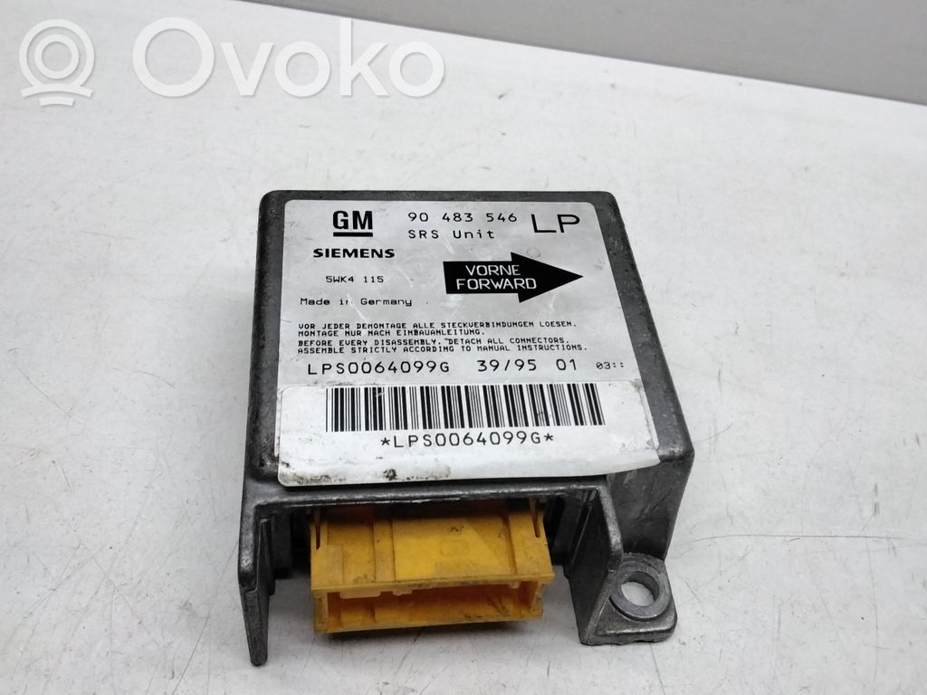 Opel Tigra A Airbag control unit/module 