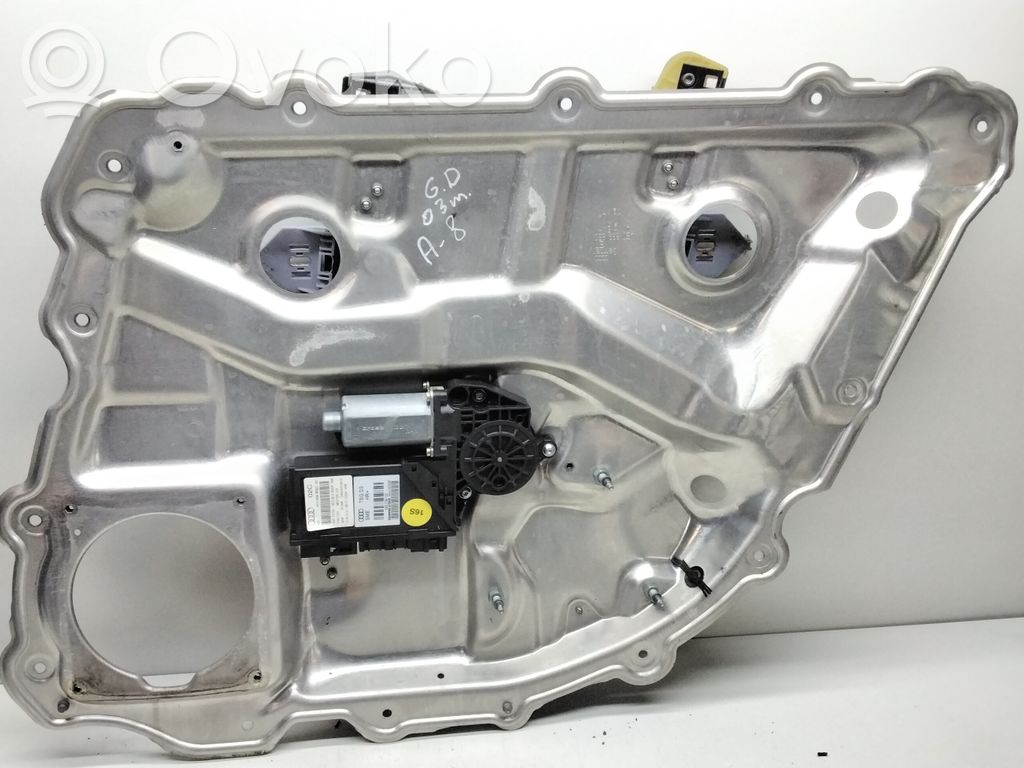 Audi A8 S8 D3 4E Rear door window regulator with motor 