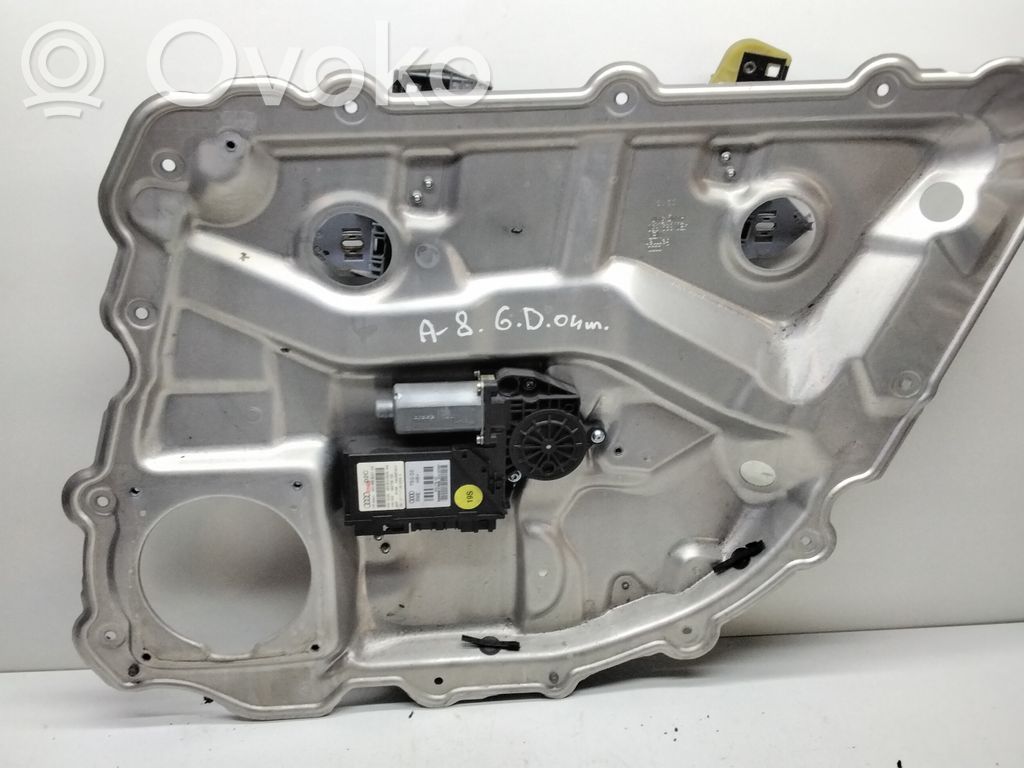 Audi A8 S8 D3 4E Rear door window regulator with motor 