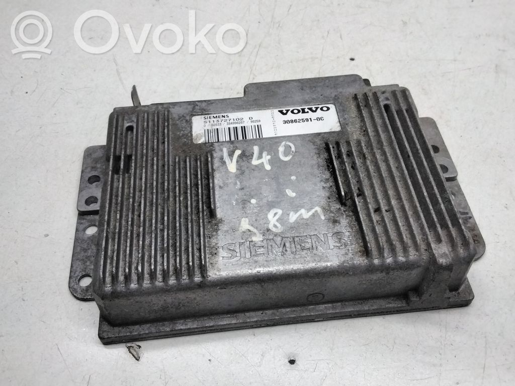 Volvo S40, V40 Engine control unit/module 
