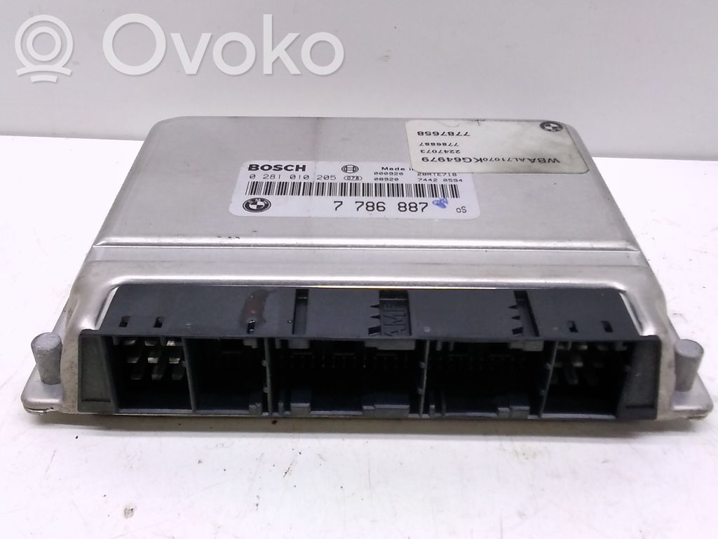 BMW 3 E46 Engine control unit/module 