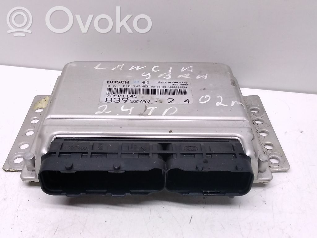 Lancia Lybra Engine control unit/module 