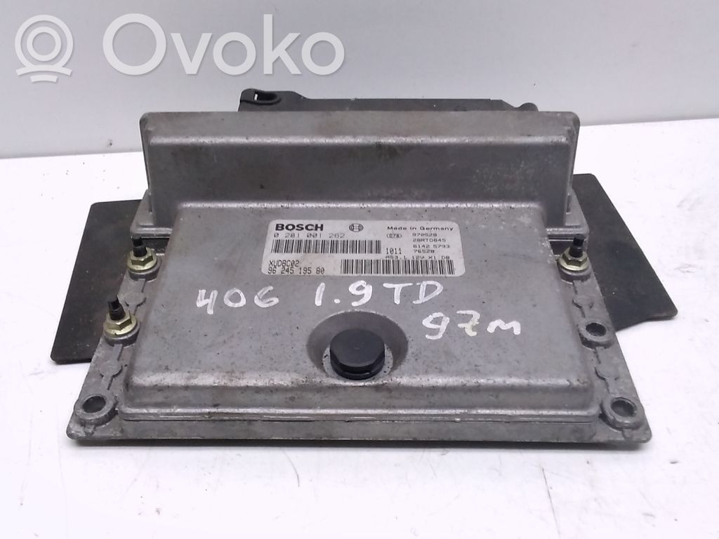 Engine control unit/module   9624519580,0281001262