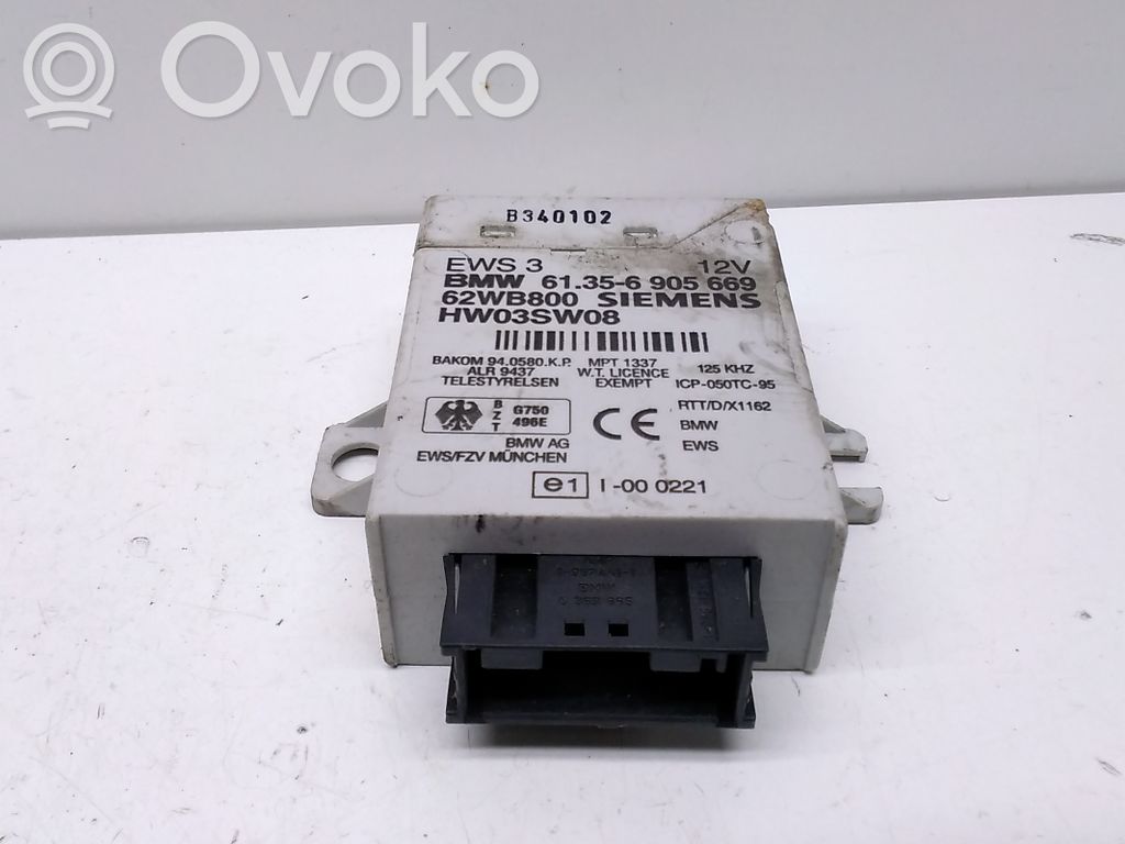 BMW 5 E39 Immobilizer control unit/module 