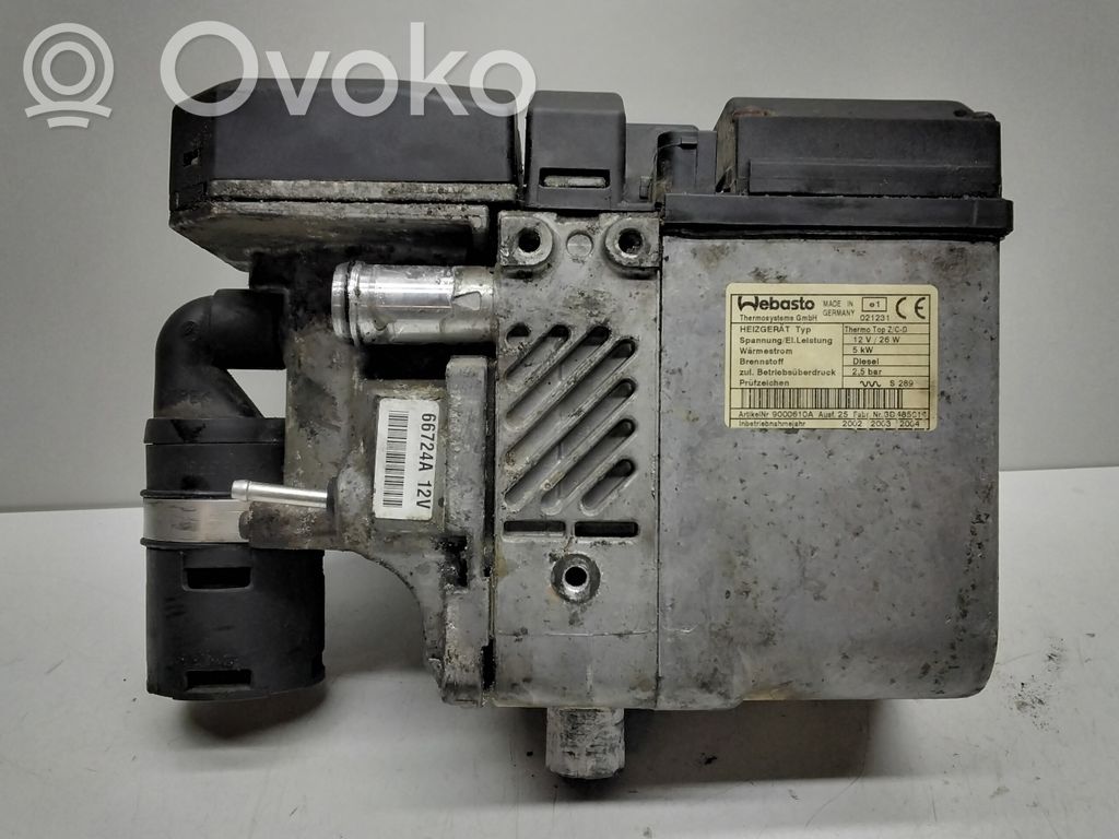 Mazda 6 Auxiliary pre-heater (Webasto) 