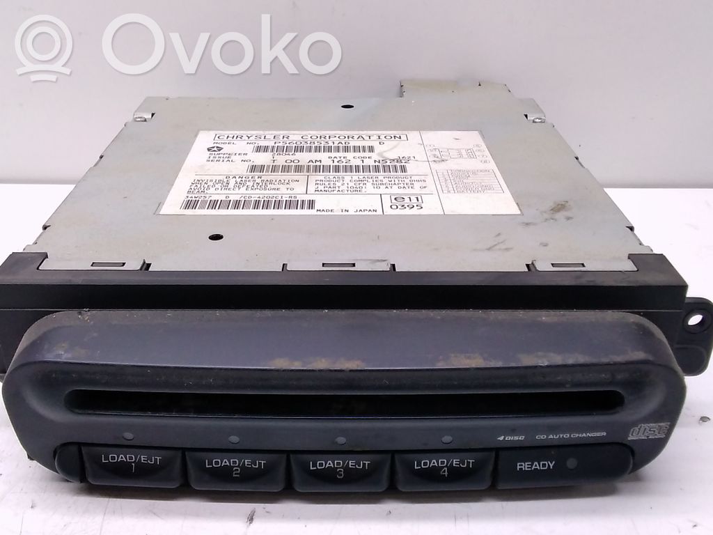 Chrysler Voyager CD/DVD changer 