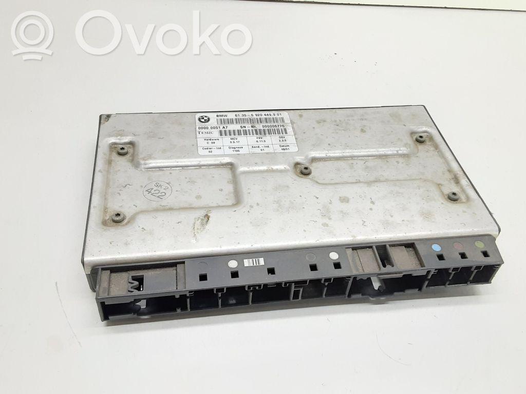 BMW 7 E65 E66 Seat control module 
