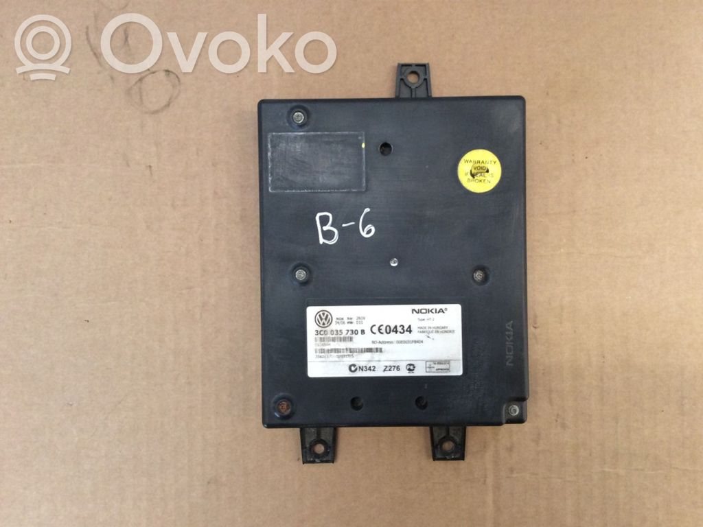 Volkswagen PASSAT B6 Telefono valdymo blokas 