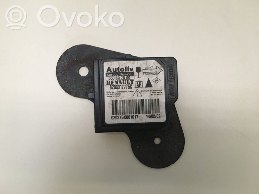 Airbag control unit/module   550897500,8200017775C
